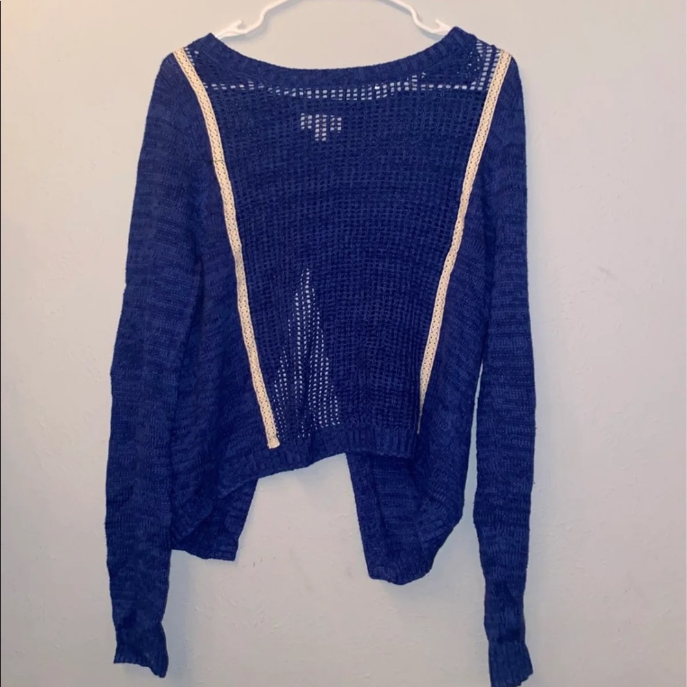 knit Sweater with open back